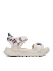 Roxy Sandały CWBEOB-JD2244 Beżowy jasny. Brązowe sandały Roxy, bez wzorów, z materiału, bez obcasa, na płaskiej podeszwie, bez zapięcia. Za 159.99 zł.