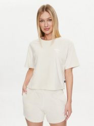 Puma T-Shirt Ess Elevated 677947 Écru Regular Fit. T-shirty Puma, l, bez wzorów, z bawełny, bez kołnierzyka, bez ramiączek. Za 99.99 zł.