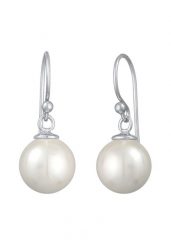 Elli Damska zawieszka do uszu Classic z perłą w kształcie muszli ze srebra próby 925 Sterling Silver Kolczyki 1 ct Damski. Szare kolczyki Elli, z perłą, srebrne. Za 163.99 zł.