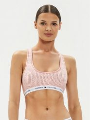Tommy Hilfiger Biustonosz top UW0UW04548 Pomarańczowy. Brązowe biustonosze Tommy Hilfiger, xs, bez wzorów, z bawełny, bez kołnierzyka, bez ramiączek. Za 109.99 zł.