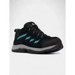 Wodoodporne buty turystyczne damskie Columbia Crestwood WP. Czarne buty trekkingowe Columbia, bez zapięcia. Za 399.00 zł.