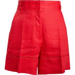Escada Sport TELLINO Szorty red. Czerwone szorty sportowe Escada Sport, ze lnu, sportowe. W wyprzedaży za 587.30 zł.