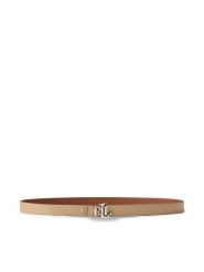 LAUREN RALPH LAUREN Pasek 412883715013 Brązowy. Brązowe paski Lauren Ralph Lauren, bez wzorów, ze skóry. Za 419.99 zł.