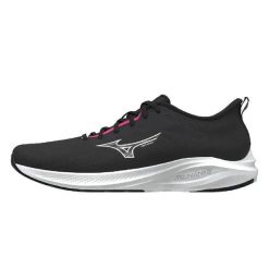 Damskie buty do biegania Mizuno Enerzy Runnerz 2. Czarne buty do biegania Mizuno, bez wzorów, bez zapięcia, do biegania. Za 269.99 zł.