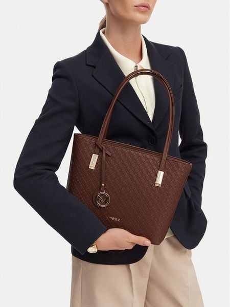 MEXX Torebka CEO-MEXX-X-004-10 Brązowy. Brązowe torebki klasyczne Mexx, bez wzorów, ze skóry, bez dodatków. Za 119.99 zł.