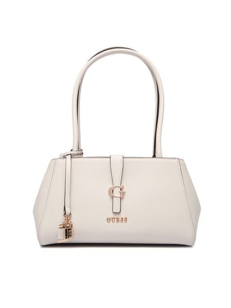 Guess Torebka Carrie HWVG98 96080 Écru. Torebki klasyczne Guess, z aplikacjami, ze skóry, bez dodatków. Za 639.99 zł.