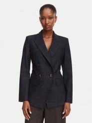 Marella Płaszcz wełniany Laghi 2623046091 Granatowy Regular Fit. Niebieskie płaszcze Marella, na zimę, bez wzorów, z wełny, bez kaptura. Za 1,859.00 zł.