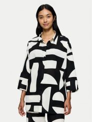 Triumph Koszula Summer 10222569 Czarny Oversize. Czarne koszule Triumph, bez wzorów, z bawełny, bez kołnierzyka, bez ramiączek. Za 139.99 zł.