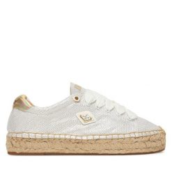 Espadryle REPLAY. Białe espadryle Replay, bez wzorów, bez obcasa. Za 349.99 zł.