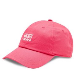 Czapka z daszkiem Vans. Czerwone czapki z daszkiem Vans, bez wzorów. Za 89.99 zł.