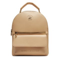 Plecak Beverly Hills Polo Club. Brązowe plecaki Beverly Hills Polo Club, bez wzorów, bez dodatków. Za 139.99 zł.