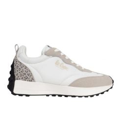 Buty sportowe damskie Lee Cooper LCW-24-03-2342LA białe. Białe buty treningowe bez wzorów, z gumy, bez zapięcia. W wyprzedaży za 249.35 zł.
