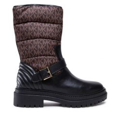 Botki MICHAEL Michael Kors. Czarne botki MICHAEL Michael Kors, bez wzorów, bez obcasa, na płaskiej podeszwie, bez zapięcia. Za 829.99 zł.