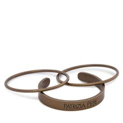 Zestaw bransoletek Patrizia Pepe. Żółte bransoletki Patrizia Pepe, złote. Za 589.99 zł.