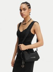 Elisabetta Franchi Torebka BS-95A-61E2-V260 Czarny. Czarne torebki klasyczne Elisabetta Franchi, bez wzorów, ze skóry, bez dodatków. Za 1,109.00 zł.