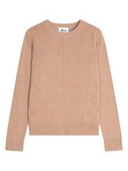 Just Cashmere Kaszmirowy sweter "Emma" w kolorze beżowym rozmiar: XL. Brązowe swetry Just Cashmere, xl, bez wzorów, z kaszmiru, bez ramiączek. Za 565.99 zł.