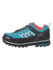 Cmp Skórzane buty trekkingowe "Moon Low" w kolorze niebiesko-czarnym rozmiar: 40. Czarne trekkingi CMP, bez wzorów, z materiału, bez zapięcia, outdoorowe. Za 356.95 zł.