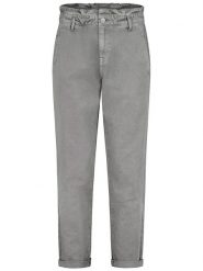 Sublevel Dżinsy - Regular fit - w kolorze szarym rozmiar: XS. Szare jeansy Sublevel, xs, z aplikacjami, z bawełny, z podwyższonym stanem. Za 83.81 zł.