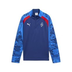Młodzieżowa bluza piłkarska Neymar Jr Playmaker z zamkiem 1/4 PUMA. Biała bluzy Puma, m, bez wzorów, młodzieżowe, bez ramiączek, bez kaptura. Za 199.00 zł.