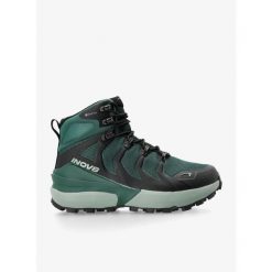 Buty turystyczne damskie Inov-8 Roclite Pro GTX Wide. Zielone buty trekkingowe Inov-8, bez zapięcia. Za 486.99 zł.