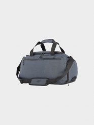 4F Torba sportowa (25 L) z kieszenią na obuwie - granatowa Uniwersalny. Niebieskie buty treningowe 4f, bez wzorów, z syntetyku, bez zapięcia, na fitness i siłownię. Za 59.99 zł.