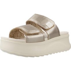 Sandały HEY DUDE DELRAY SLIDE CLASSIC Złoty. Żółte sandały PRO BRANDS, bez wzorów, z syntetyku, bez obcasa, bez zapięcia. Za 264.99 zł.