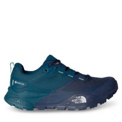 Trekkingi The North Face. Niebieskie buty trekkingowe The North Face, z gore-texu, bez zapięcia. Za 589.99 zł.