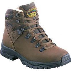 Buty trekkingowe damskie Meindl Wales 2 MFS. Brązowe buty trekkingowe MEINDL, bez zapięcia. W wyprzedaży za 699.50 zł.