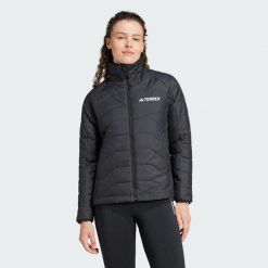 Kurtka Terrex Multi Synthetic Insulated. Czarne kurtki adidas, l, bez wzorów, z materiału, bez kaptura. Za 569.00 zł.
