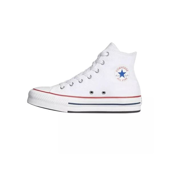 Buty sportowe damskie Converse Chuck Taylor All Star EVA Lift Canvas Platform. Białe buty treningowe Converse, bez wzorów, bez zapięcia. Za 390.00 zł.