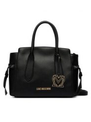 LOVE MOSCHINO Torebka JC4055PP1PLL0000 Czarny. Czarne torebki klasyczne Love Moschino, bez wzorów, ze skóry, bez dodatków. Za 1,009.00 zł.