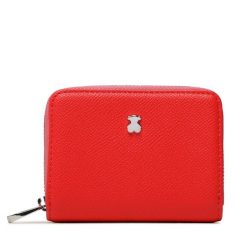 Mały Portfel Damski TOUS. Czerwone portfele tous, bez wzorów. Za 209.99 zł.