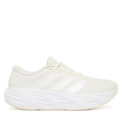 Buty do biegania adidas. Białe buty do biegania adidas, bez wzorów, bez zapięcia, do biegania. Za 239.99 zł.