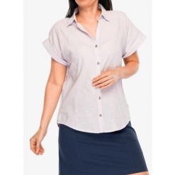 Koszula turystyczna damska Royal Robbins Oasis S/S. Szare koszule ROYAL ROBBINS, s, bez wzorów, casualowe, bez kołnierzyka, bez ramiączek. Za 303.99 zł.