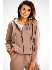 Awama Bluza w kolorze beżowym rozmiar: M. Brązowe bluzy Awama, m, z aplikacjami, bez ramiączek, bez kaptura. Za 149.99 zł.