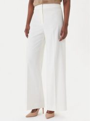 HUGO Spodnie materiałowe Huzili 50558131 Écru Wide Leg. Spodnie materiałowe Hugo, bez wzorów, z materiału. Za 759.99 zł.