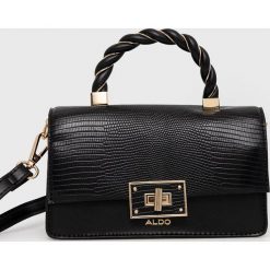 Aldo torebka Farantariel kolor czarny. Czarne torebki klasyczne Aldo, bez wzorów, bez dodatków. Za 279.99 zł.