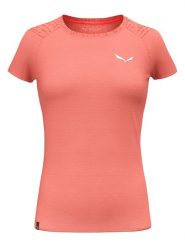 Salewa Koszulka funkcyjna "Pure Salamander" w kolorze czerwonym rozmiar: 40. Czerwone t-shirty sportowe Salewa, bez wzorów, z materiału, bez ramiączek, outdoorowe. Za 127.65 zł.