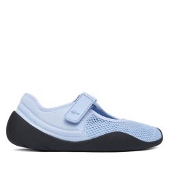 Baleriny Lacoste. Niebieskie baleriny Lacoste, bez wzorów, bez obcasa, bez zapięcia. Za 506.99 zł.