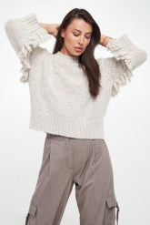 Sweter damski Nervi MARELLA MONOCHROME. Swetry Marella, s, bez wzorów, bez ramiączek. W wyprzedaży za 689.40 zł.