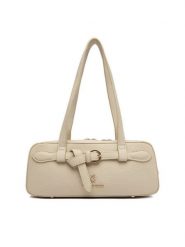 Beverly Hills Polo Club Torebka CEO-BHPC-C-003-09 Écru. Torebki klasyczne Beverly Hills Polo Club, bez wzorów, z materiału, bez dodatków. Za 219.99 zł.