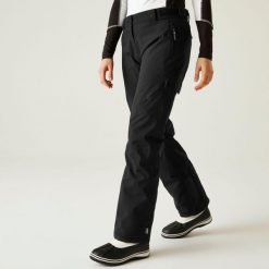 Damskie spodnie narciarskie Ice Ski. Czarne spodnie narciarskie Dare 2b, bez wzorów, z tkaniny, narciarskie. W wyprzedaży za 411.20 zł.