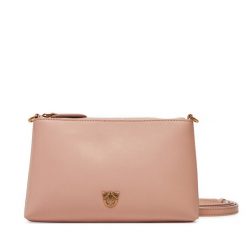 Torebka PINKO. Czerwone listonoszki Pinko, bez wzorów, bez dodatków. Za 629.99 zł.