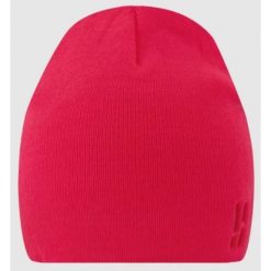 Czapka zimowa Poederbaas Daily Basic Beanie w kolorze różowym. Czerwone czapki zimowe POEDERBAAS, bez wzorów, z dzianiny, sportowe. Za 147.99 zł.