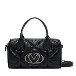 Torebka LOVE MOSCHINO. Czarne torebki klasyczne Love Moschino, bez wzorów, klasyczne, bez dodatków. Za 949.99 zł.