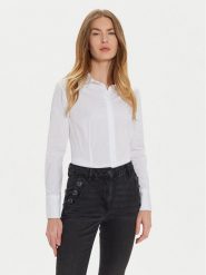 Motivi Koszula 5326Q500669N Biały Regular Fit. Białe koszule Motivi, bez wzorów, z syntetyku, bez kołnierzyka, bez ramiączek. Za 49.99 zł.