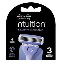 Wilkinson Intuition Quattro Sensitive Golarki i depilatory 1 ct Damski. Depilatory Wilkinson. Za 54.49 zł.