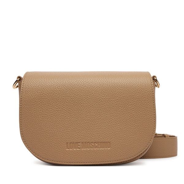 Torebka LOVE MOSCHINO. Brązowe listonoszki Love Moschino, bez wzorów, bez dodatków. Za 511.99 zł.