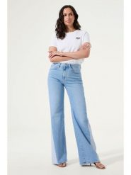 Garcia Dżinsy - Comfort fit - w kolorze błękitnym rozmiar: W27/L32. Niebieskie jeansy Garcia, l, bez wzorów, klasyczne, z podwyższonym stanem. Za 224.95 zł.