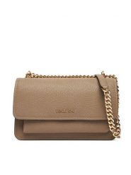 MICHAEL Michael Kors Torebka Claire 30T4GC7L3T Beżowy. Brązowe kopertówki MICHAEL Michael Kors, bez wzorów, ze skóry, wizytowe, bez dodatków. Za 799.99 zł.